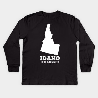 Idaho Kids Long Sleeve T-Shirt